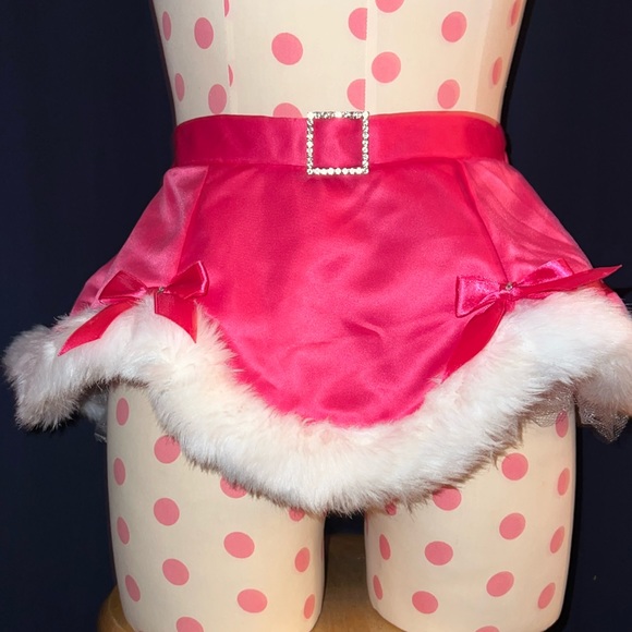🎅🏼❤️ Victoria’s Secret NWT RARE Sexy Little Things Santa Skirt ❤️🤍‼️ - Picture 1 of 8